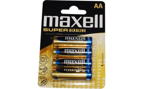 Batteri AA 4-pak - Maxell Alkaline 