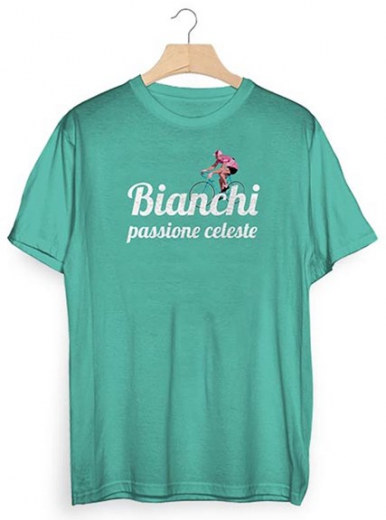 Bianchi T-Shirt - Passione Celeste Str. 2XL
