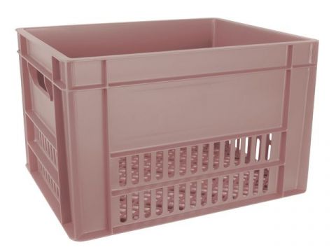 Stor Dusky pink kasse til lad og bagagebærer - 43 x 35 cm