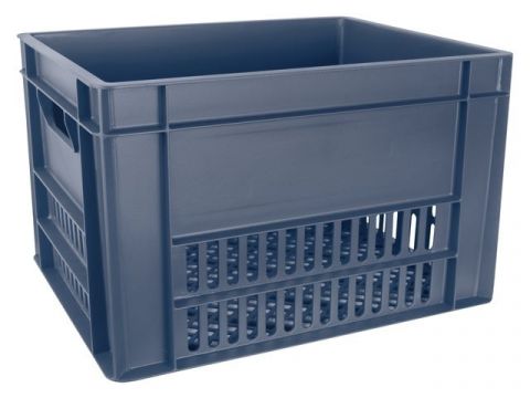 Stor Blå grå kasse til lad og bagagebærer